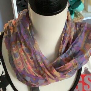 Scarf Very Narrow Multicolour